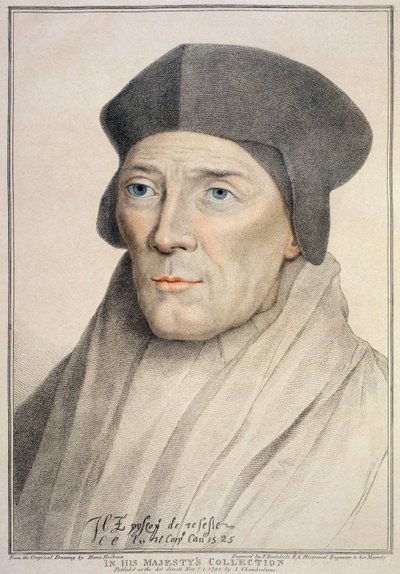 John Fisher, Bishop of Rochester, Engraved by Francesco Bartolozzi by Hans Holbein der Jüngere