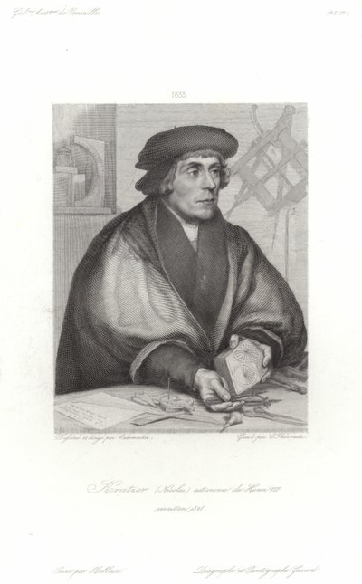Nicholas Kratzer by Hans Holbein der Jüngere