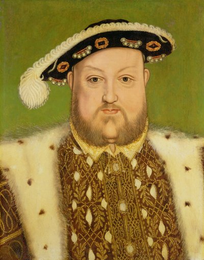 Portrait of Henry VIII by Hans Holbein der Jüngere