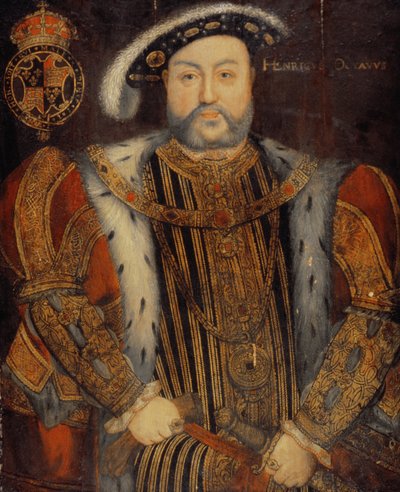 Portrait of Henry VIII by Hans Holbein der Jüngere