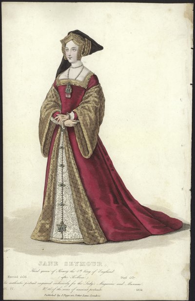 Portrait of Jane Seymour by Hans Holbein der Jüngere