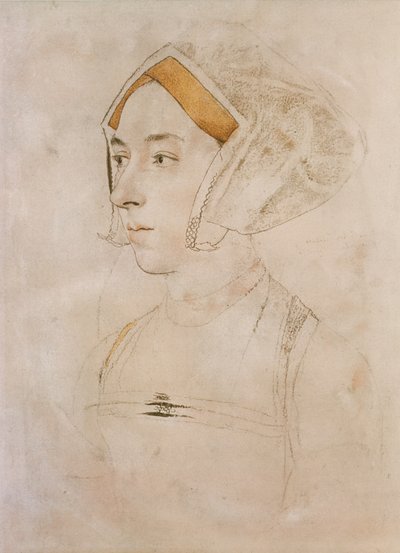 Portrait of Lady Willoughby by Hans Holbein der Jüngere