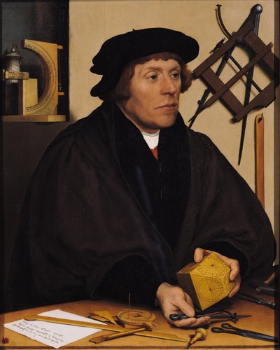 Portrait of Nicholas Kratzer by Hans Holbein der Jüngere