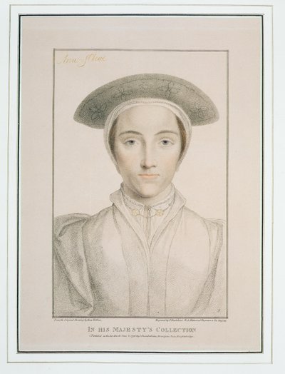 Portrait of Queen Anne of Cleves by Hans Holbein der Jüngere