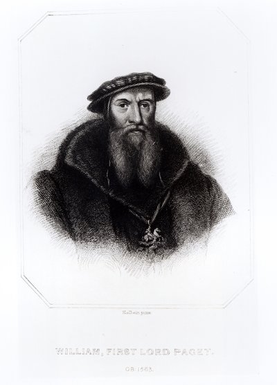 Portrait of William, First Lord Paget by Hans Holbein der Jüngere