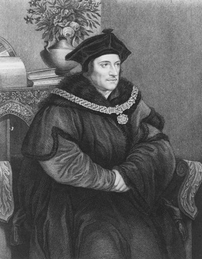Sir Thomas More (1477-1535) by Hans Holbein der Jüngere