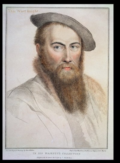 Sir Thomas Wyatt (engraved by Francesco Bartolozzi) by Hans Holbein der Jüngere