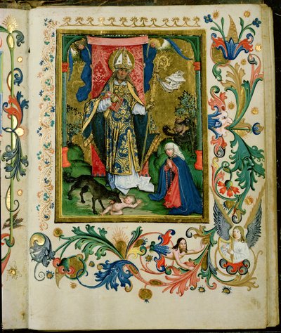 St. Augustine with the Virgin and Child by Hans Holbein der Jüngere