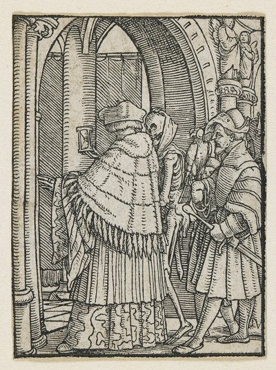 The Canon from Dance of Death (Lyons) by Hans Holbein der Jüngere