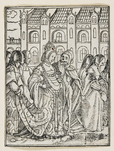 The Empress from Dance of Death (Lyons), 1538 by Hans Holbein der Jüngere