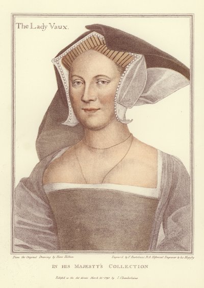 The Lady Vaux by Hans Holbein der Jüngere