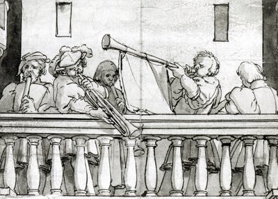 Musicians of Henry VIII by Hans Holbein the Elder