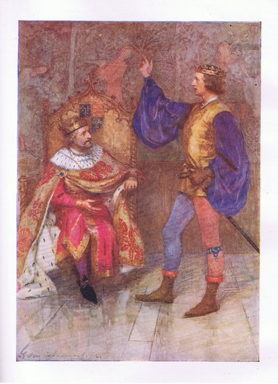 And I will die a hundred thousand deaths ere break the smallest parcel of this vow (King Henry IV) by Hans Holbein der Jüngere