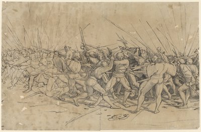 Battle Scene by Hans Holbein the Younger