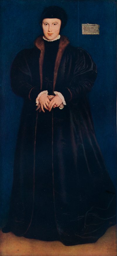 Christina of Denmark, Duchess of Milan, 1538 by Hans Holbein der Jüngere