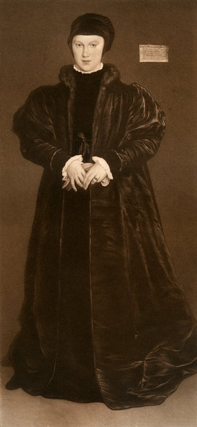 Christina of Denmark, Duchess of Milan by Hans Holbein der Jüngere