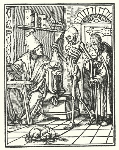 Death and the Physician by Hans Holbein der Jüngere