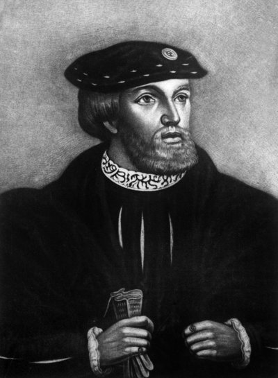 Edward Stafford 3rd Duke of Buckingham (1478-1521) Founder of the Magdalen College at Cambridge Decapitated for Treason in 1521 by Hans Holbein der Jüngere