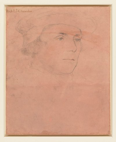 Sir Richard Rich, Later 1st Baron Rich (1496-1567) c.1532-43 by Hans Holbein the Younger