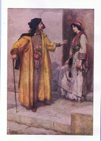 Hear you me, Jessica: lock up my doors (The Merchant of Venice) by Hans Holbein der Jüngere