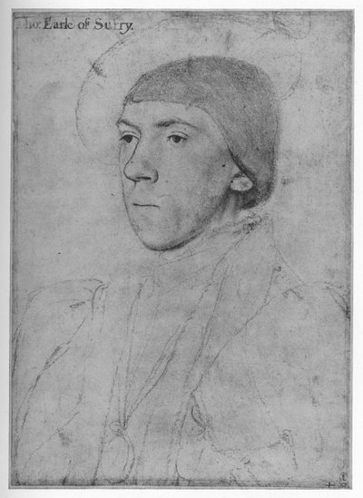 Henry Howard, Earl of Surrey by Hans Holbein der Jüngere