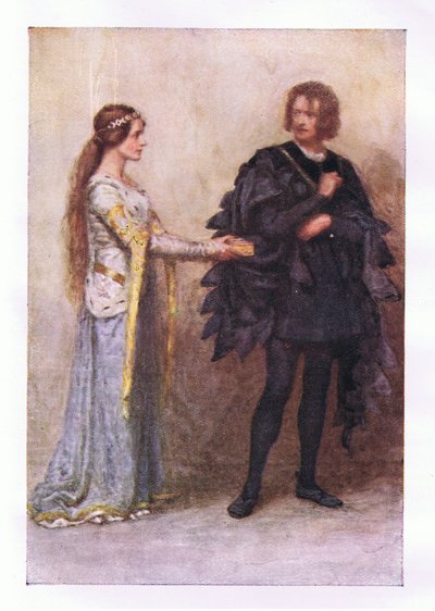 I, not I, never gave you aught (Hamlet) by Hans Holbein der Jüngere