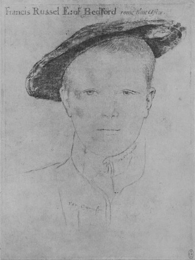 Lord Francis Russell by Hans Holbein der Jüngere