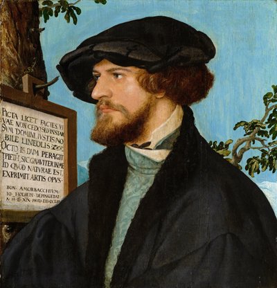 Portrait of Bonifacius Amerbach, 1519 by Hans Holbein der Jüngere