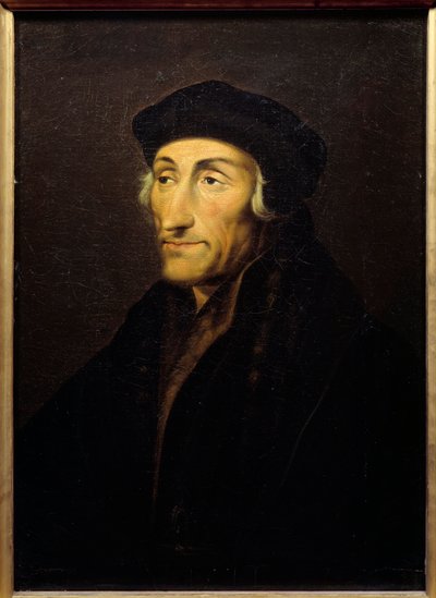 Portrait of Erasmus of Rotterdam by Hans Holbein der Jüngere