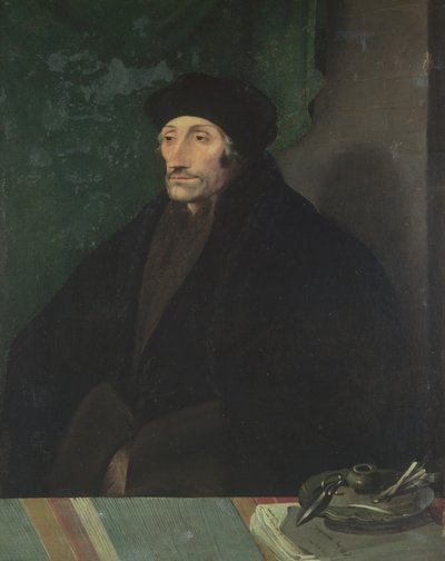 Portrait of Erasmus of Rotterdam by Hans Holbein der Jüngere
