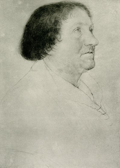 Portrait of Jakob Meyer zum Hasen, mayor in Basel by Hans Holbein der Jüngere