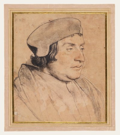 Portrait of a Scholar or Cleric by Hans Holbein the Younger