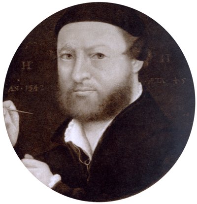 Self Portrait at the Age of 45, 1542, 1936 by Hans Holbein der Jüngere