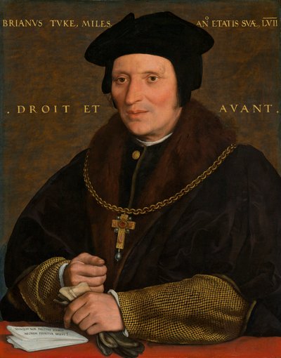 Sir Brian Tuke, c. 1527-1528 or c. 1532-1534 by Hans Holbein der Jüngere