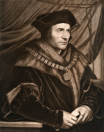 Sir Thomas More, 1527 by Hans Holbein der Jüngere