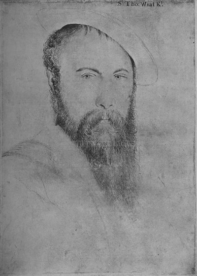 Sir Thomas Wyatt Copy, c1535-1553 by Hans Holbein der Jüngere