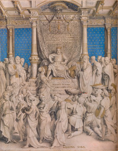 Solomon and the Queen of Sheba, c1534 by Hans Holbein der Jüngere