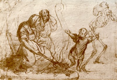 Study for the Child in the Dance of Death by Hans Holbein der Jüngere