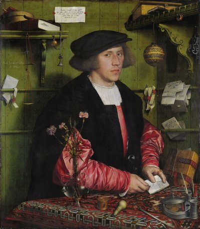The Merchant Georg Gisze by Hans Holbein the Younger