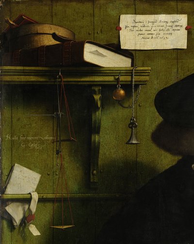 The Merchant Georg Gisze (Detail), 1532 by Hans Holbein der Jüngere