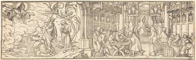 Traffic in Indulgences by Hans Holbein the Younger