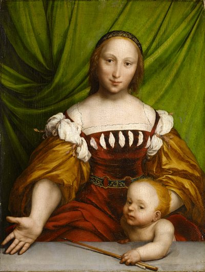 Venus with Cupid, 1526-28 by Hans Holbein der Jüngere