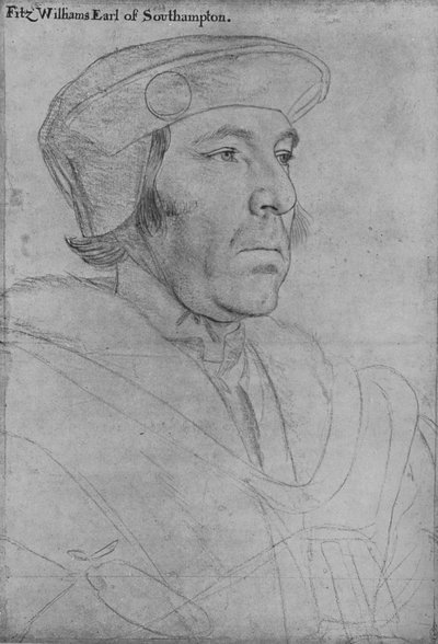 William Fitzwilliam, Earl of Southampton by Hans Holbein der Jüngere