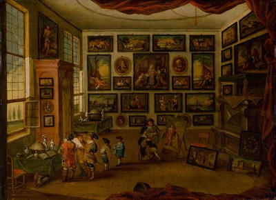 The Kunstkammer, First Half of 17th Century by Hans III Jordaens
