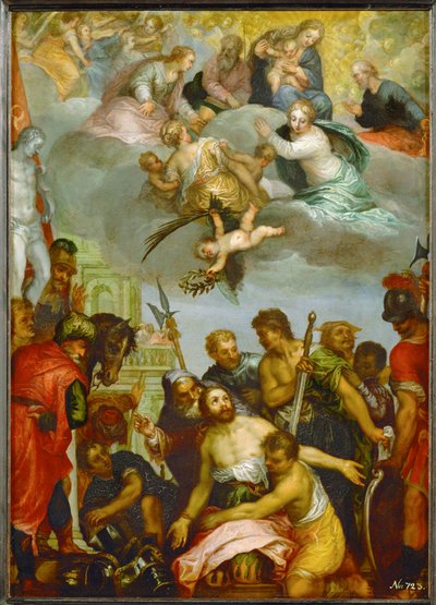 Martyrdom of Saint George by Hans I or Johann Rottenhammer
