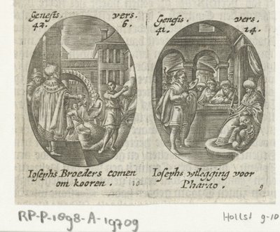 Joseph Sells Grain to His Brothers / Joseph Interprets Pharaoh