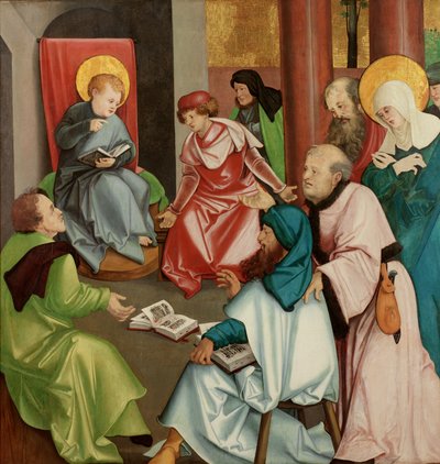 Christ in the Temple by Hans Leonard Schaufelein