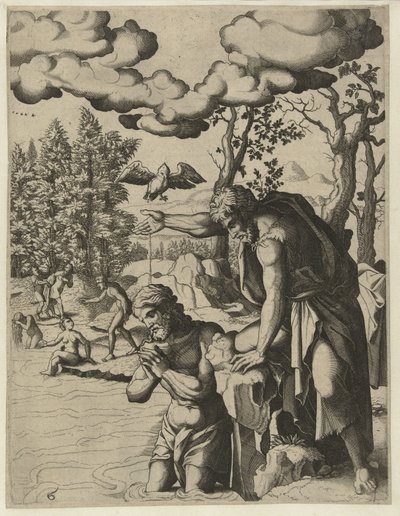 Baptism of Christ by Hans Liefrinck (I) (attributed to)