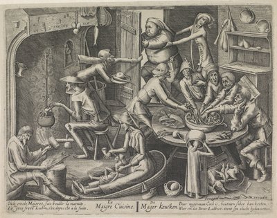 Lean Kitchen (Lean Kitchen and Fat Kitchen) by Hans Liefrinck (I) (possibly)