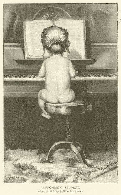 A Promising Student by Hans Looscher